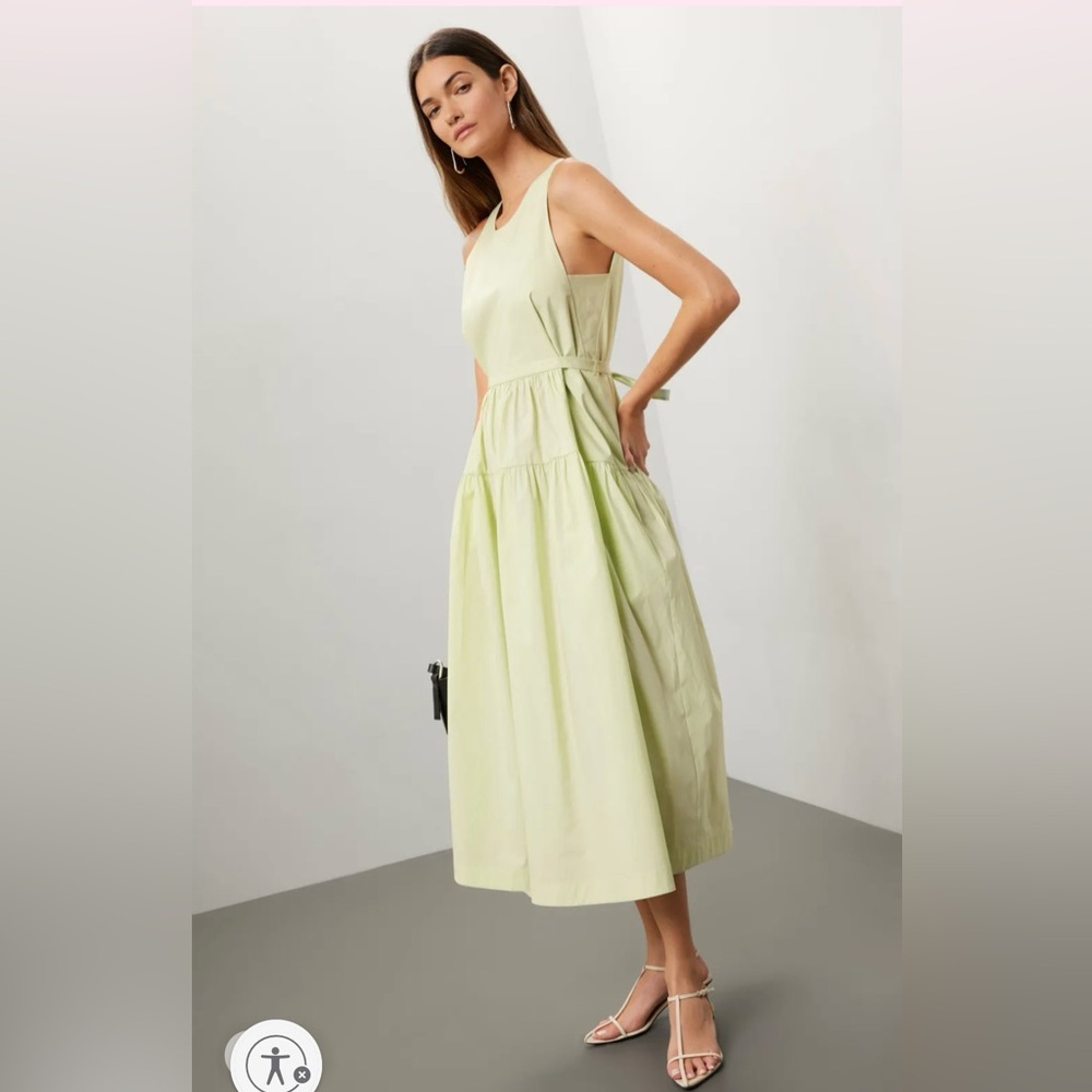 3.1 Phillip Lim Light Green Midi Dress